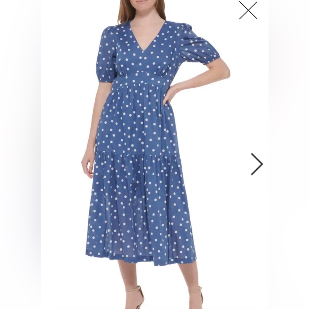 Tommy Hilfiger Cotton Voile Maxi Dress. NWT.